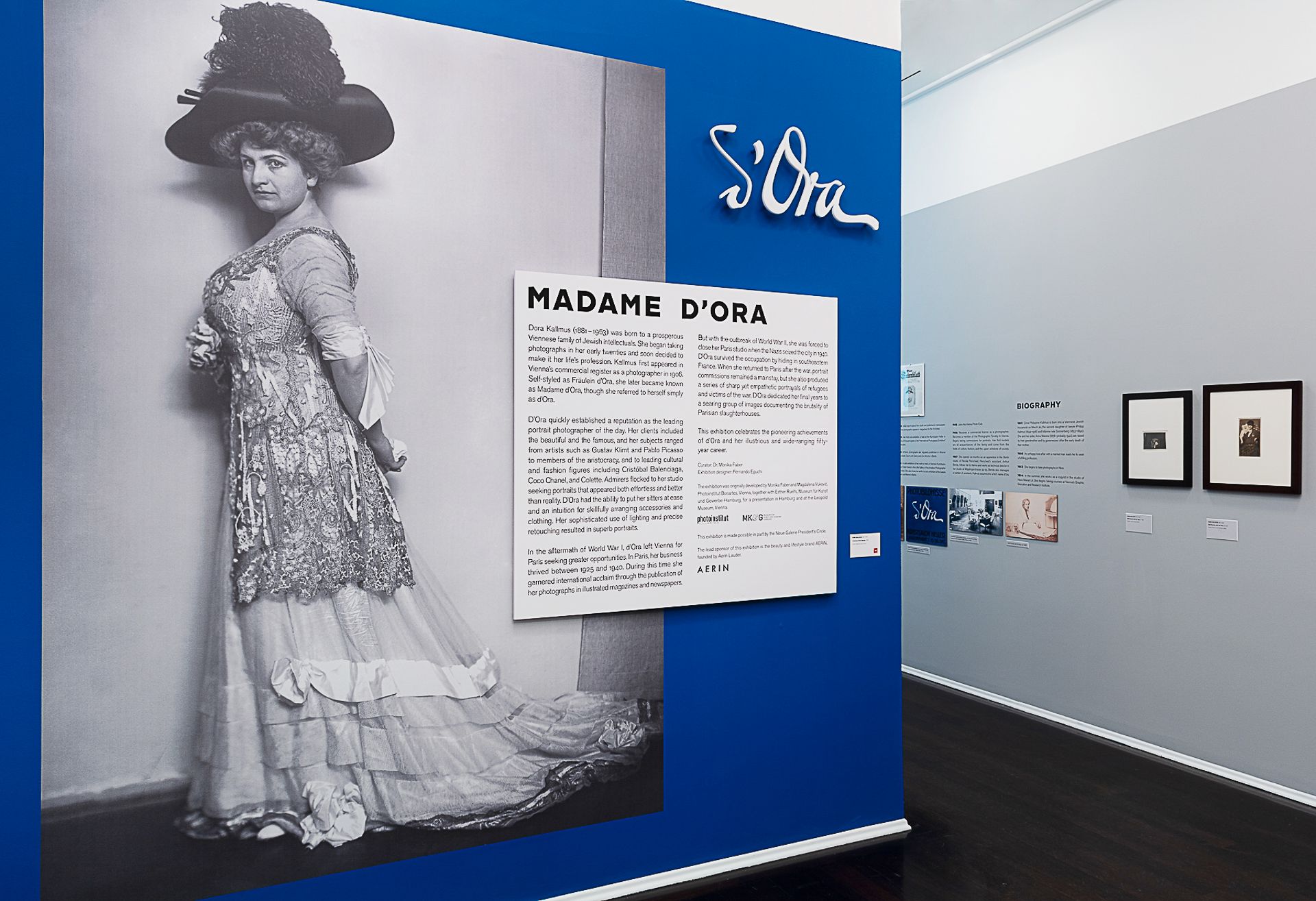Installation views of “Madame d'Ora." Photography by Hulya Kolabas.