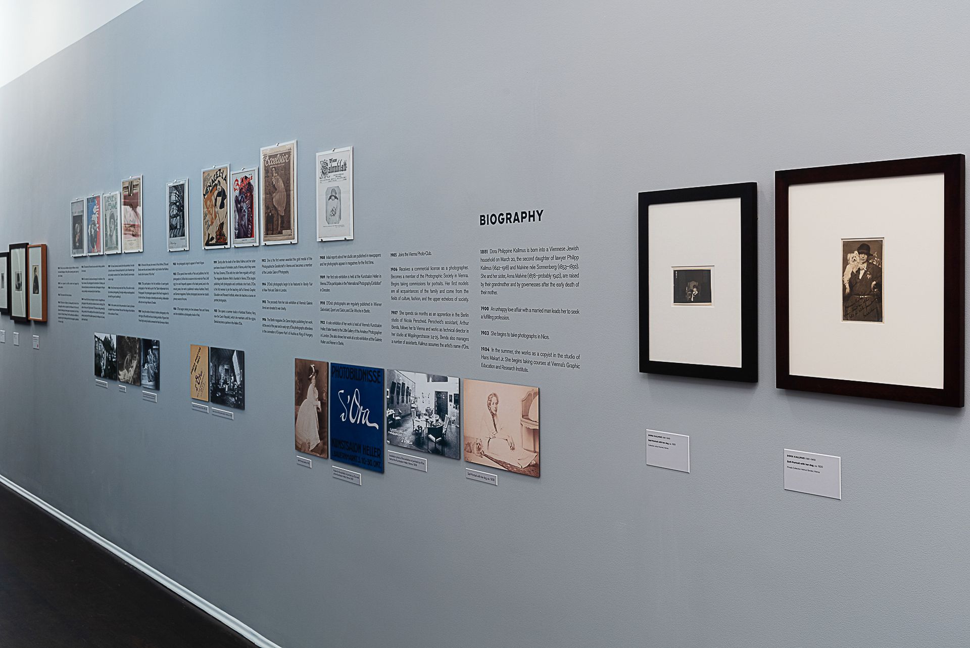 Installation views of “Madame d'Ora." Photography by Hulya Kolabas.
