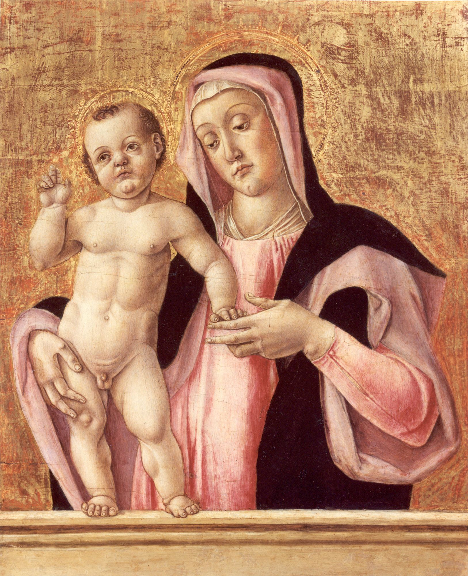 Bartolomeo Vivarini Madonna and Child, ca. 1480-85