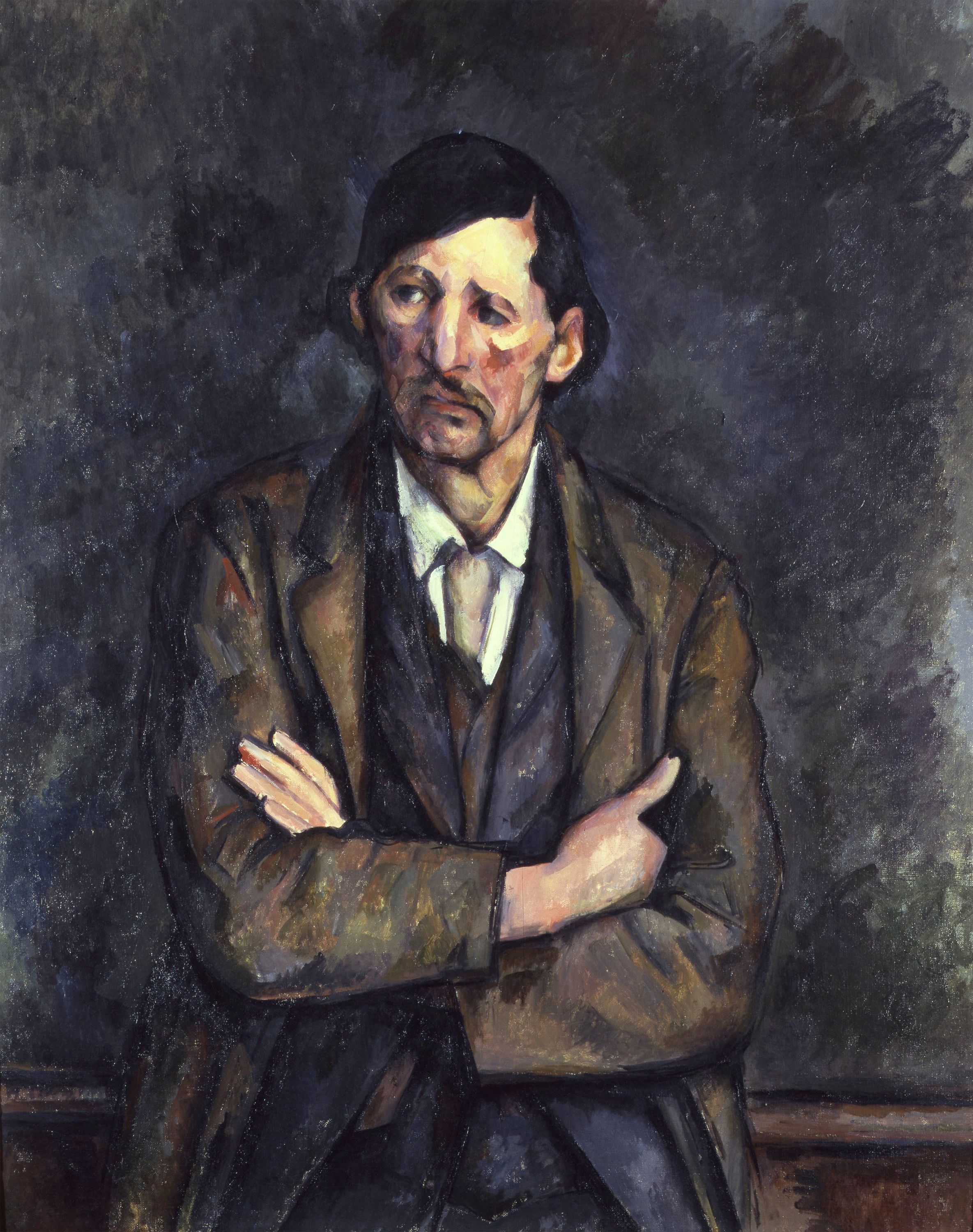 Paul Cézanne, Man with Crossed Arms, ca. 1899