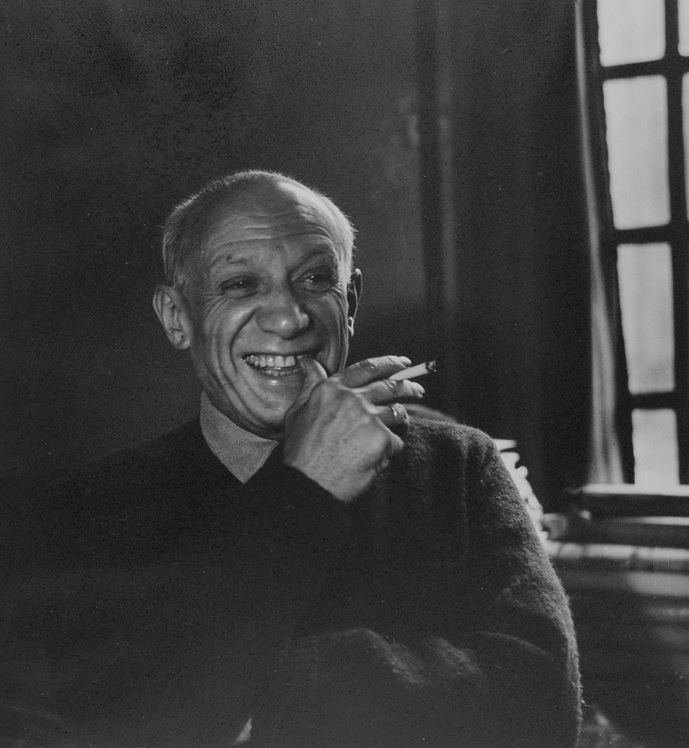 Madame d’Ora (Dora Kallmus), Pablo Picasso, ca. 1955